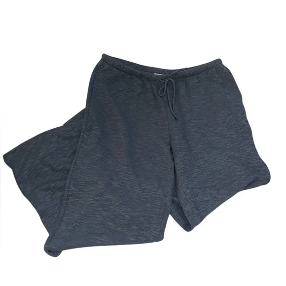 Barefoot Dreams Malibu Collection Double Knit Pants in Lakeside Blue NWT - Picture 2 of 6